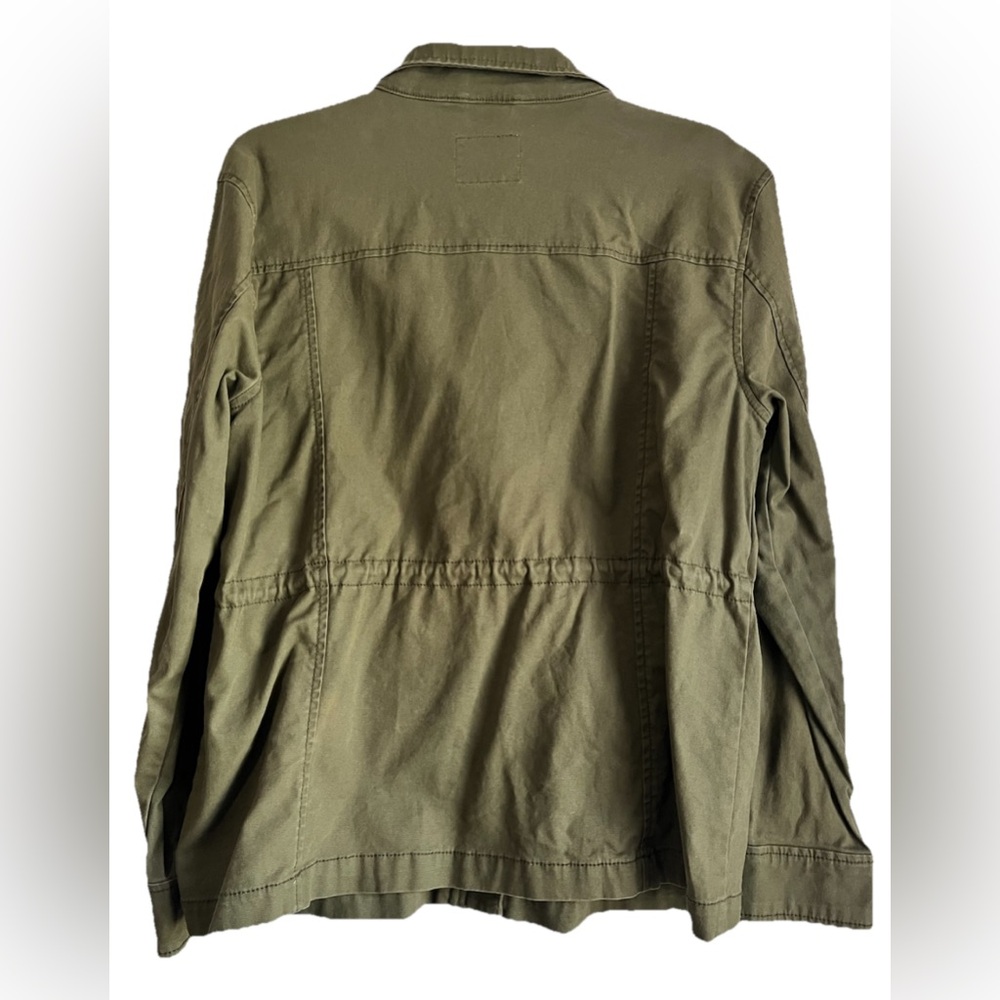 Old Navy Women's Utility Jacket in Army Green Size Medium - Picture 2 of 9